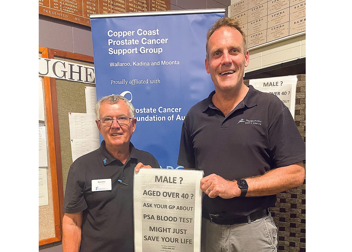 Physiotherapist addresses prostate cancer recovery