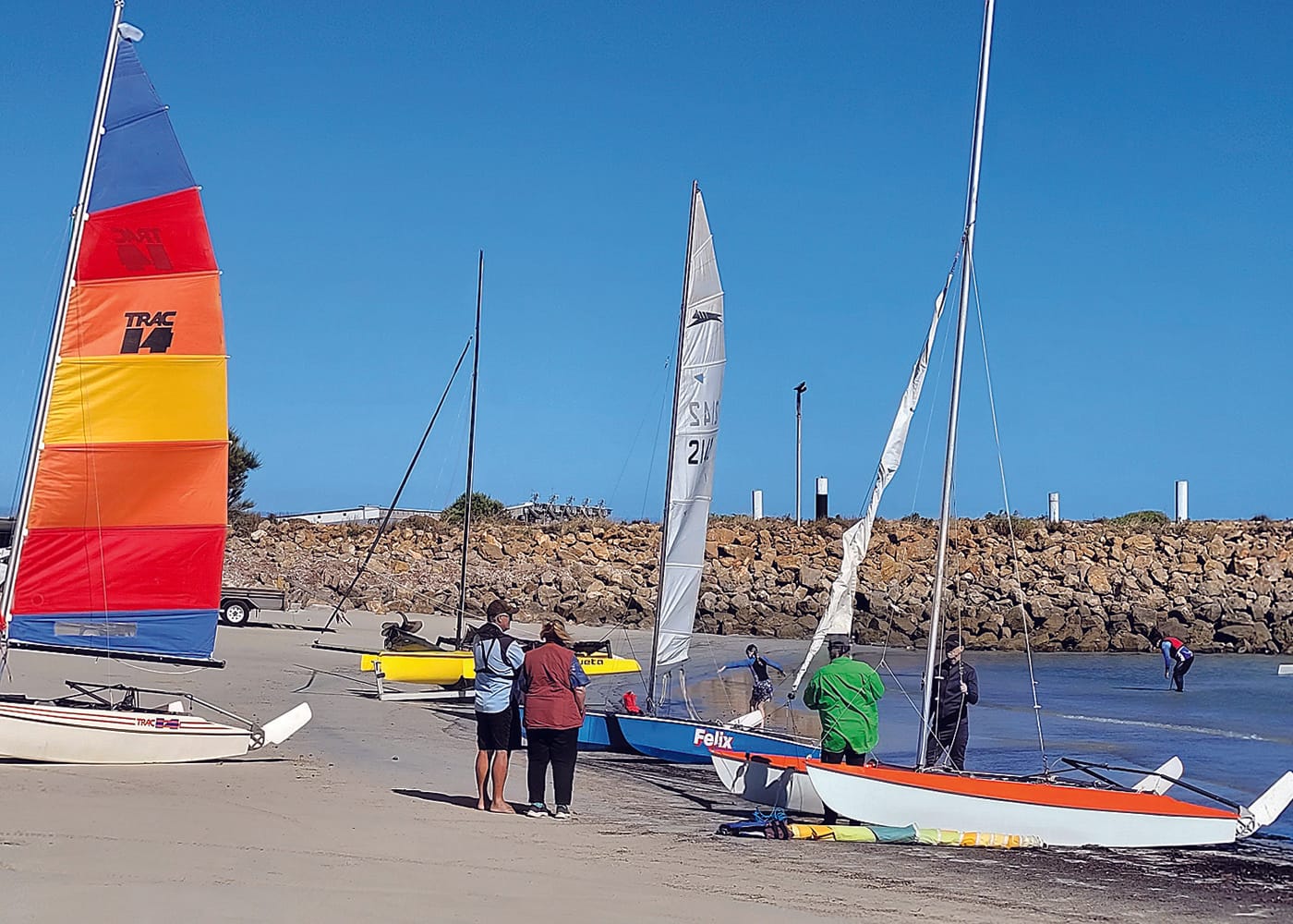 Wallaroo Sailing Club races