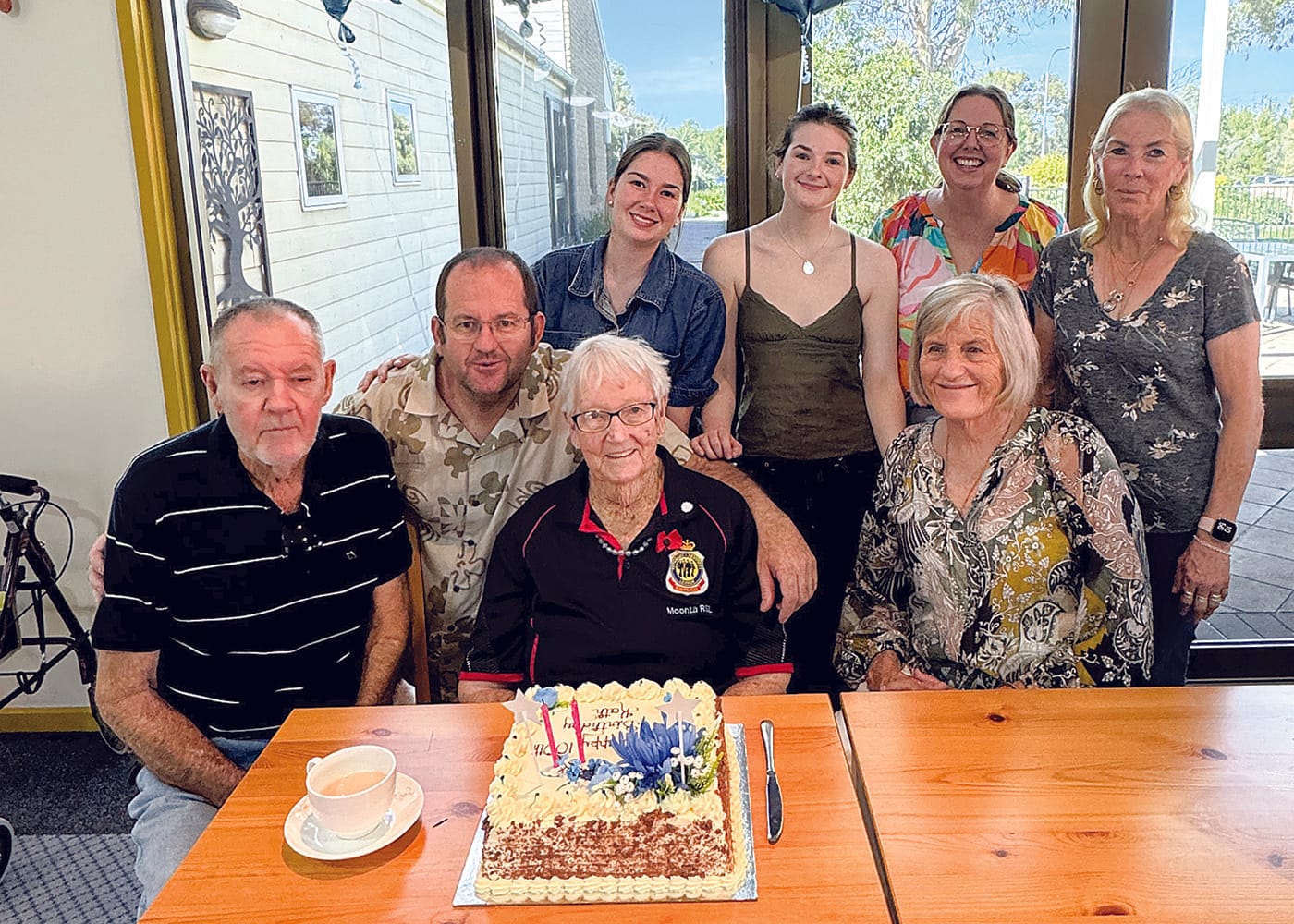 WWII veteran honoured on her 100th birthday