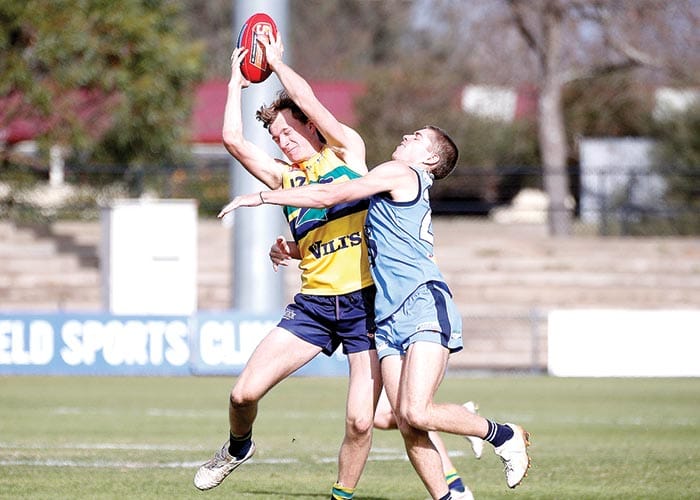 On an elevated stage post image