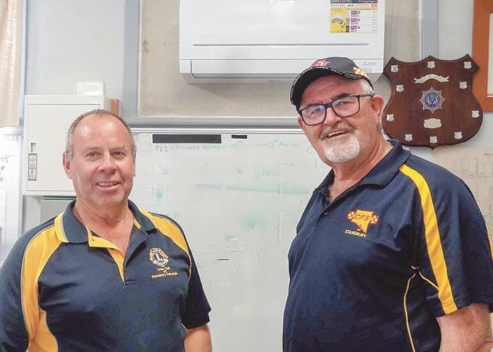 Stansbury CFS station cools down with climate control post image