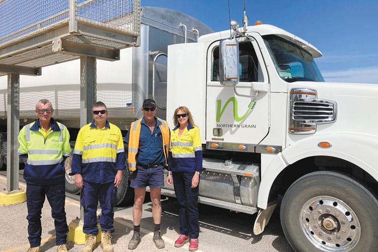 Wallaroo sites welcome first lentil deliveries post image