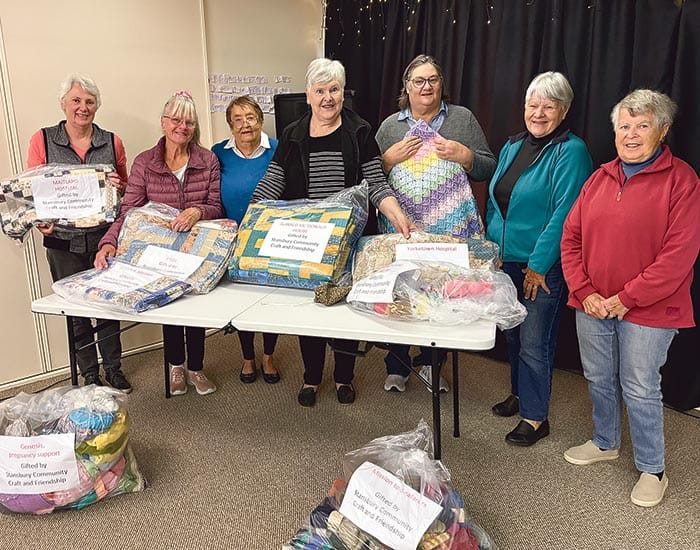 Stansbury crafters complete their 26th annual care-a-thon post image