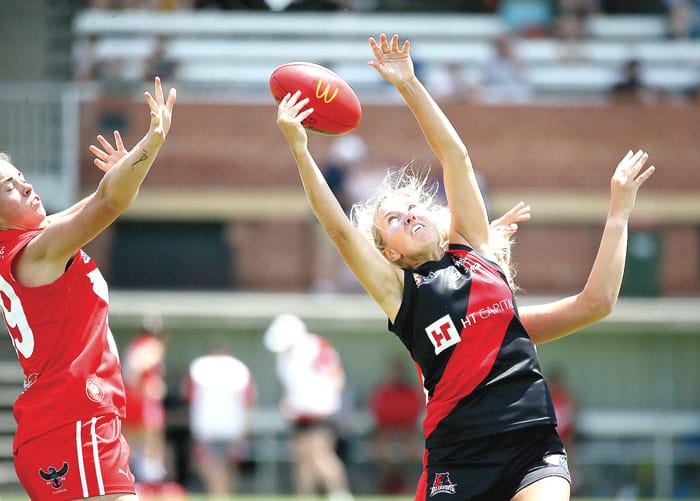 On an elevated stage post image