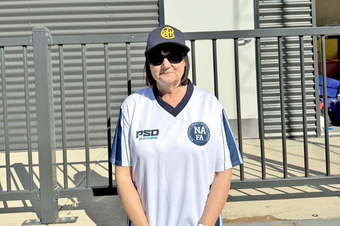 First female umpire post image