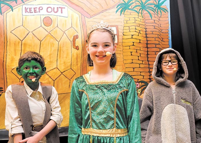 Students enter Shrek’s swamp post image