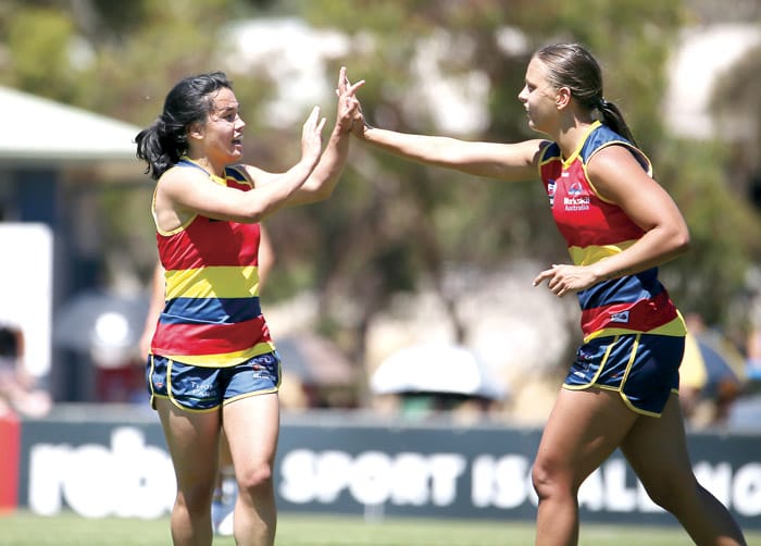 On an elevated stage post image