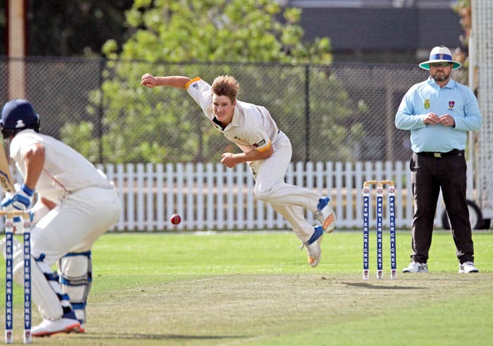 On an elevated stage post image