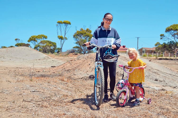 Port Victoria’s new bike track post image