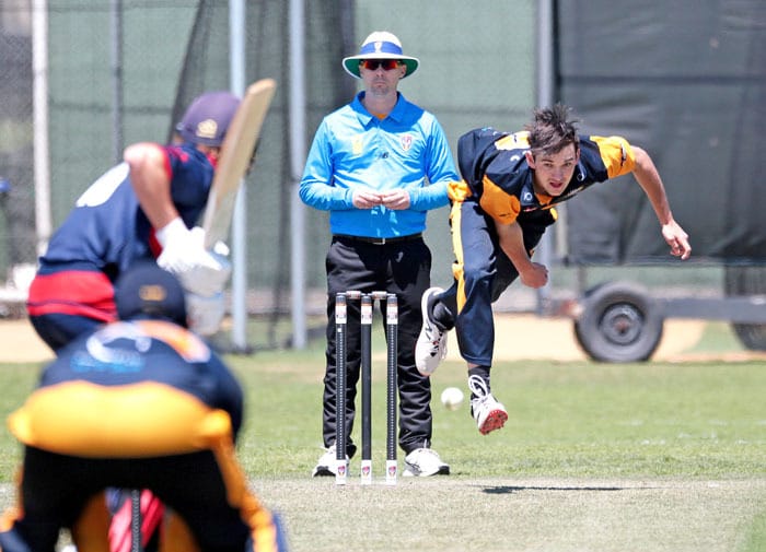 On an elevated stage post image