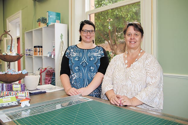 Fire forces quilters to new home post image