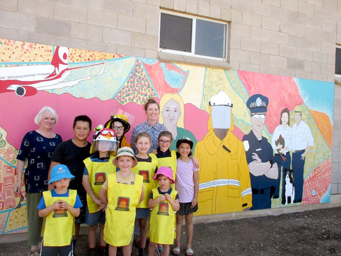 Edithburgh mural unveiled post image