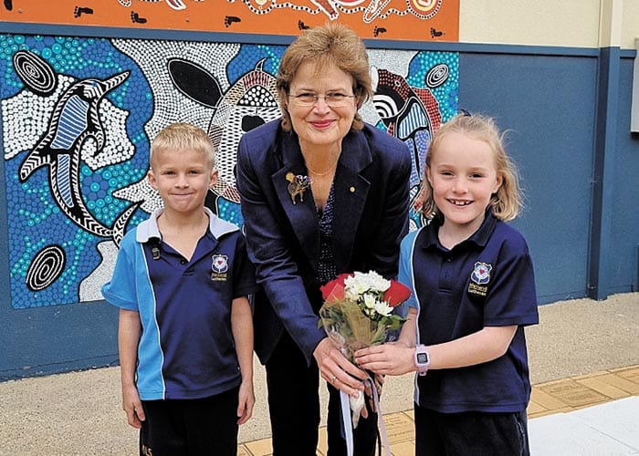 Vice Regal visitor at Maitland Lutheran post image