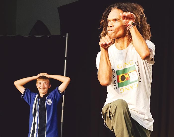 CYS welcomes new SAASTA students with a Deadly Funny performance post image