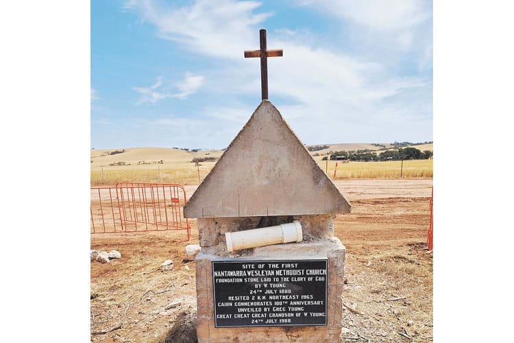 History uncovered in road project post image