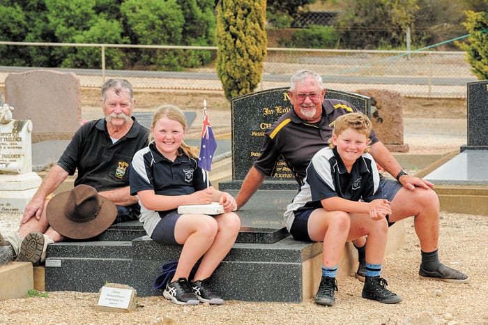 Stansbury PS pay their respects post image