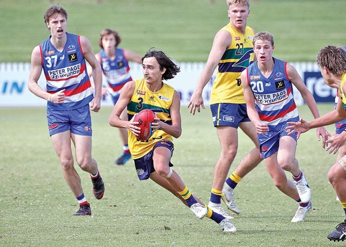 On an elevated stage post image