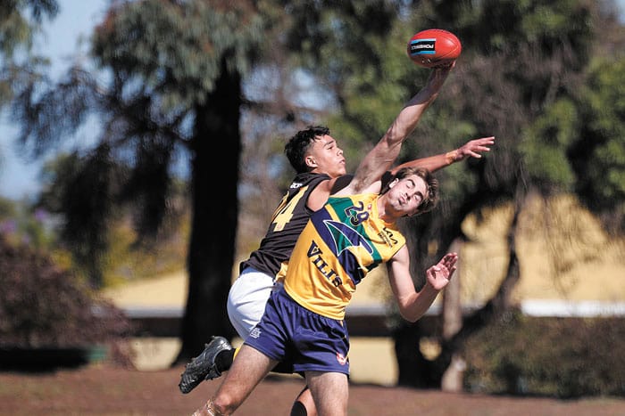 On an elevated stage post image