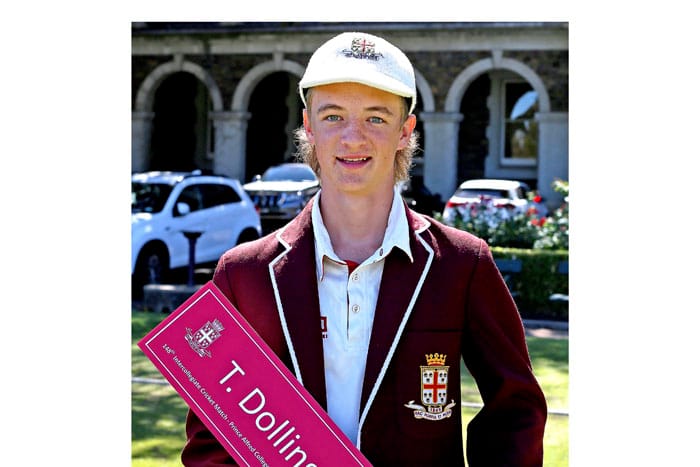 Dolling concludes college cricket post image
