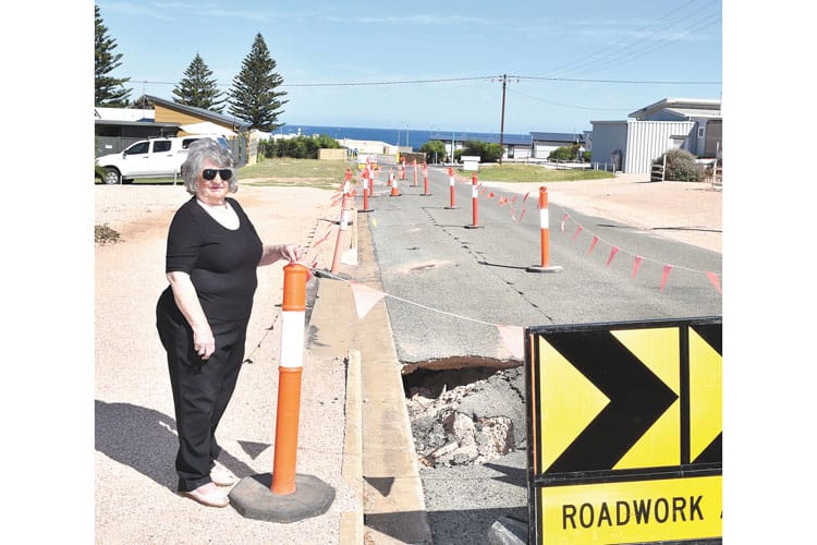 PERILOUS PERFORATIONS - More holes in Port Hughes street post image
