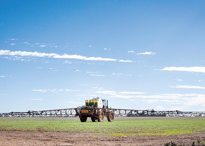 Keeping sprays on target post image