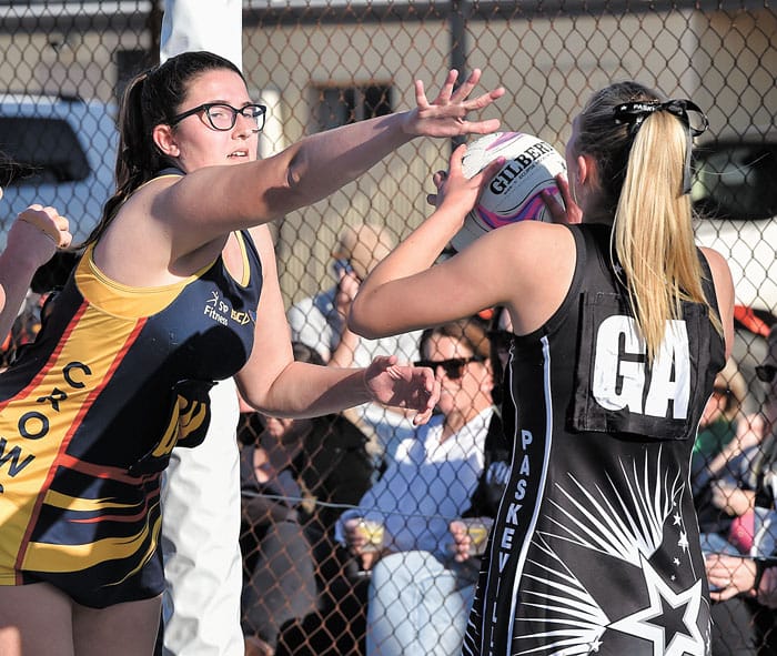 YP Netball: Pasky flies into grand final post image