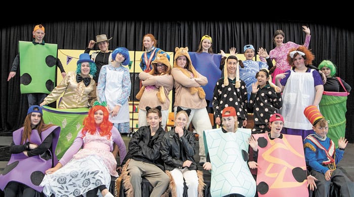 Harvest students prepare for play post image