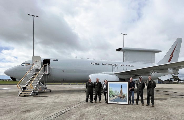 Mark’s artwork soars to new heights post image