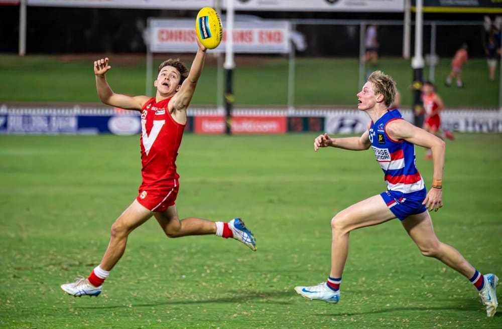 On an elevated stage post image