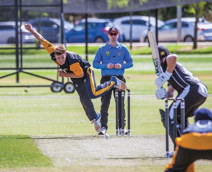 On an elevated stage post image