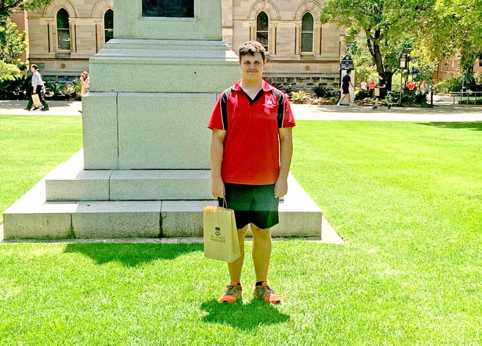 Oscar earns STEM scholarship at uni post image