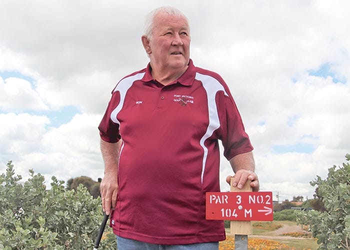 Grant gets golf course going post image