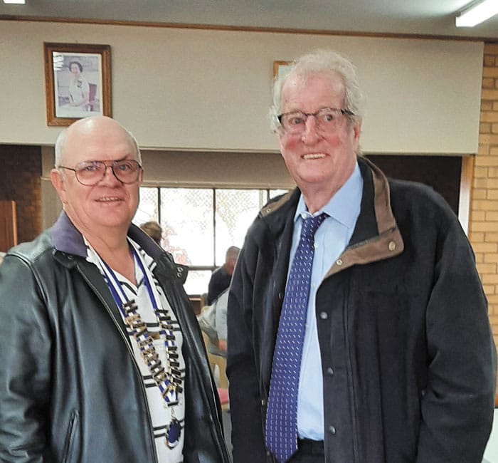 The Old Fella talks at Probus post image