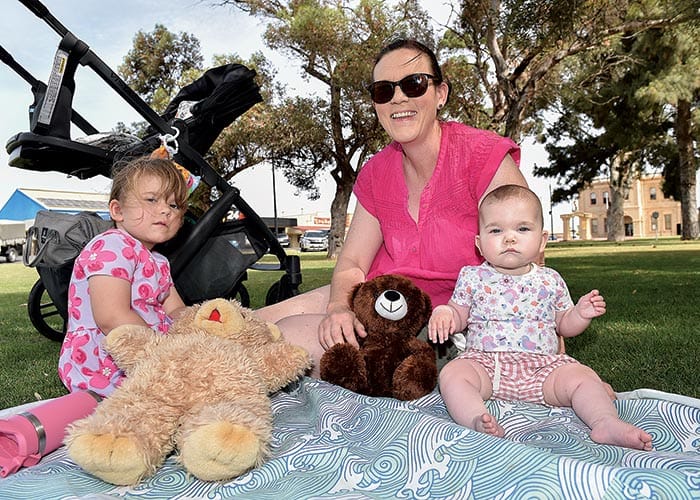 Teddy bears at picnic in the park post image