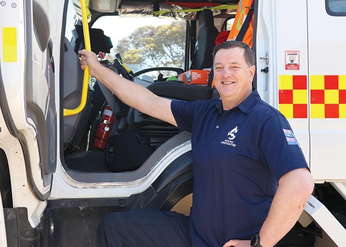 Firefighter back on home soil after US mission post image