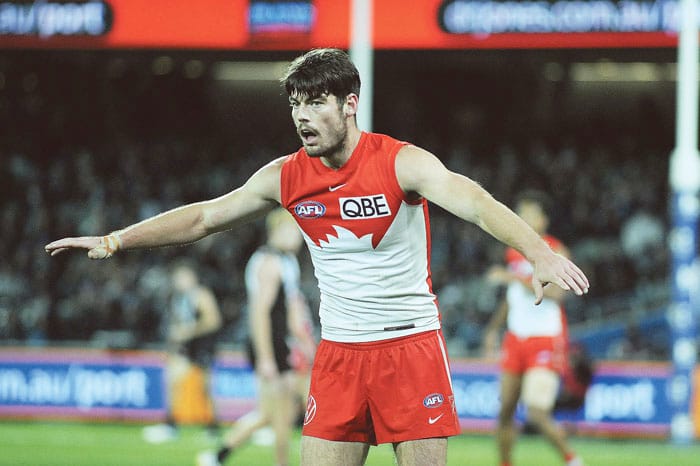 On an elevated stage post image