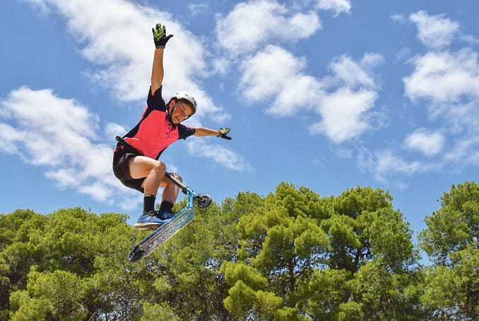 Skate, BMX and scooter comp held at Broughton post image