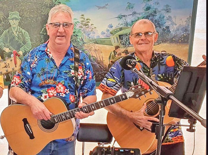 Just Mates duo at YP Veterans and Community Centre dinner dance post image