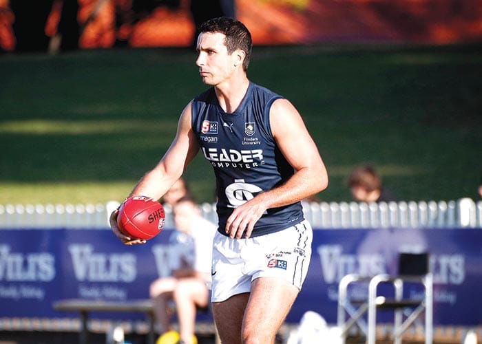 On an elevated stage post image