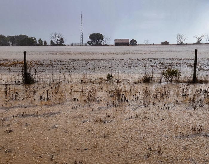 Biggest rain in 30 years at Brentwood post image