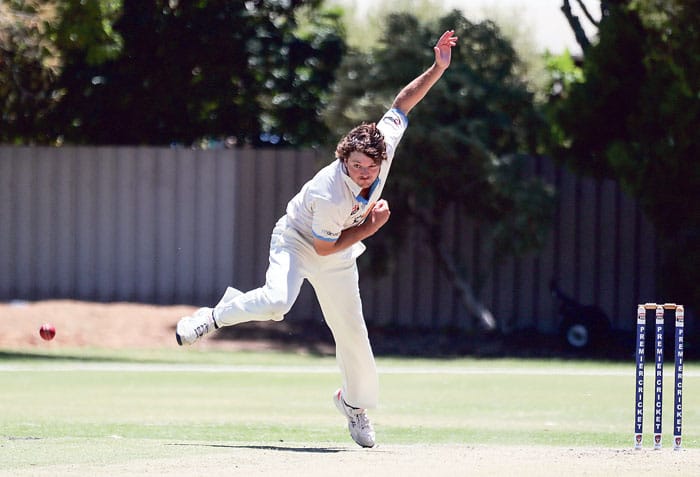 On an elevated stage post image