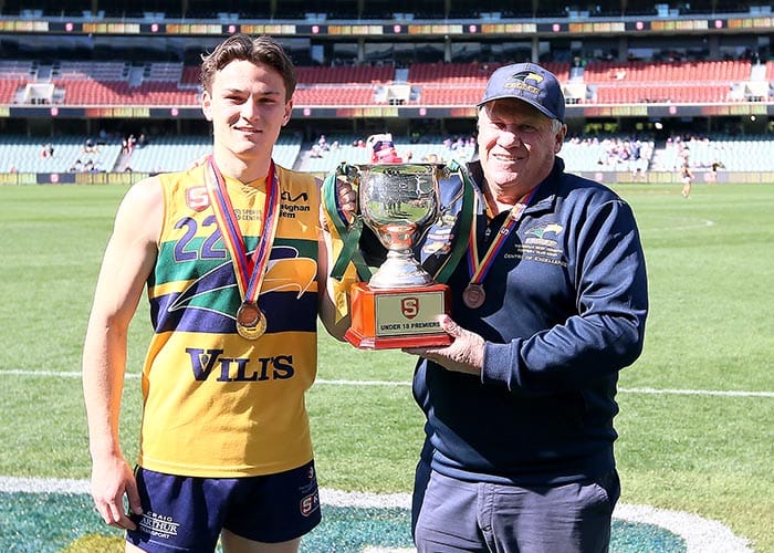 On an elevated stage post image