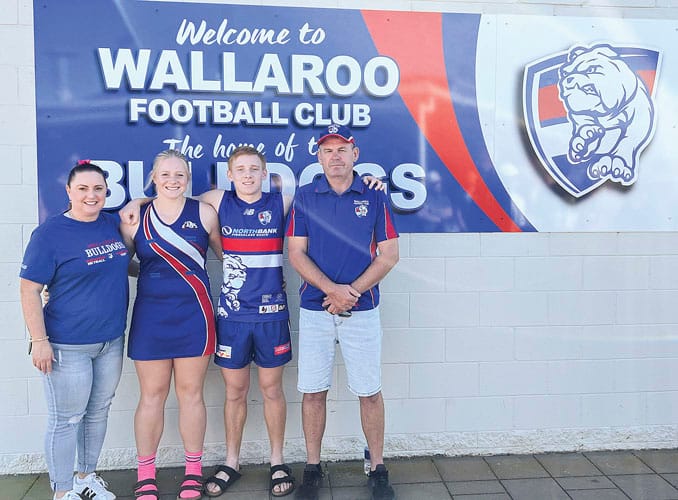 Wood family celebrates double debut post image