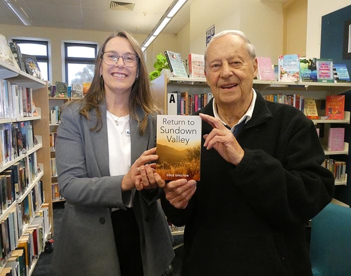 Local author’s novel helps vision impaired readers post image