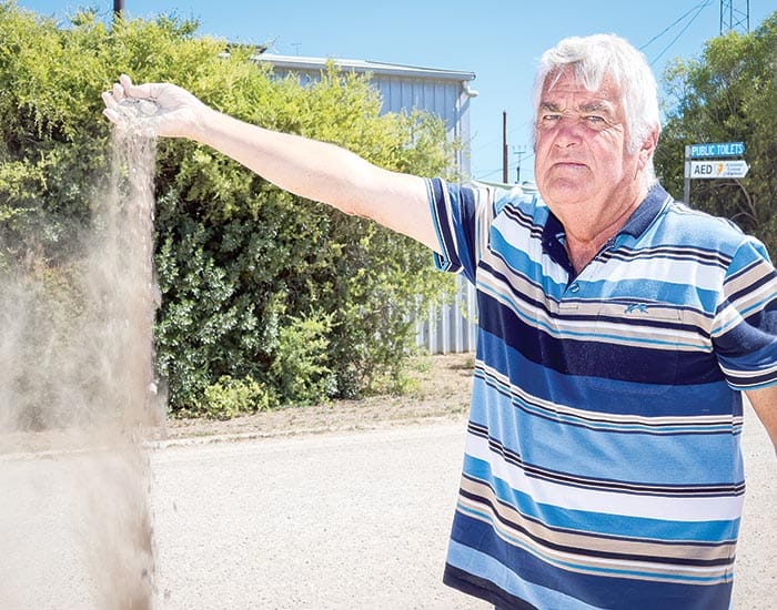 Kicking up dust at The Pines post image