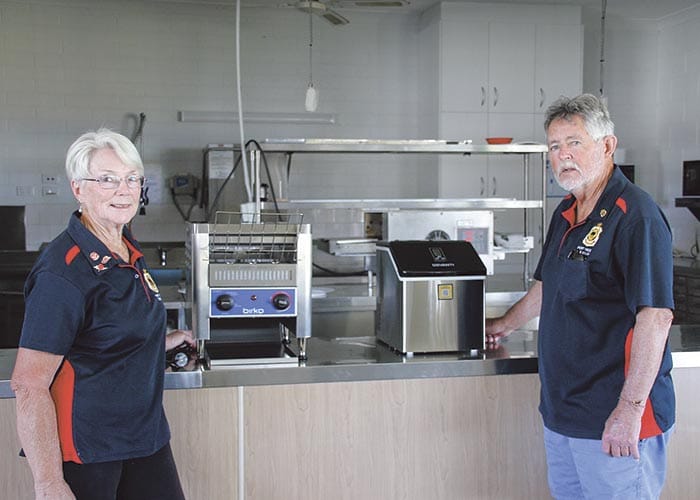 Grant helps out Port Vincent RSL post image