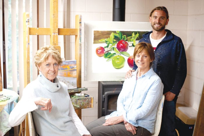 Three generations on show post image