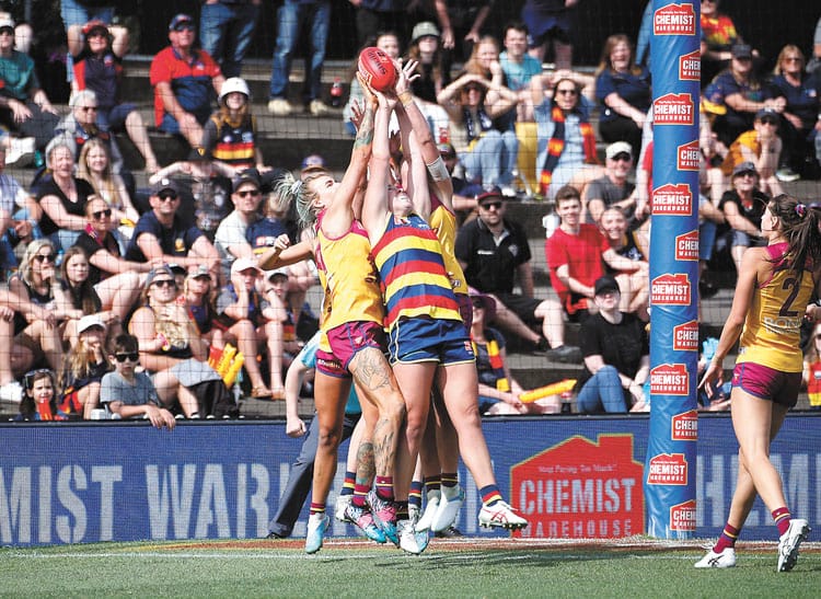 On an elevated stage post image