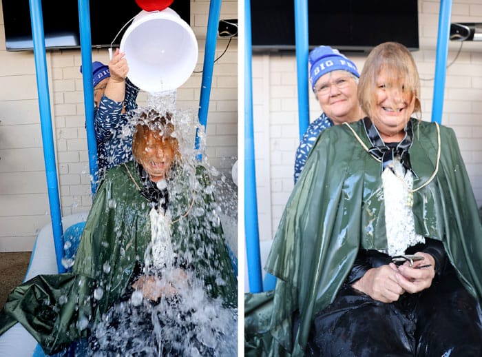 Locals dig deep for Big Freeze post image