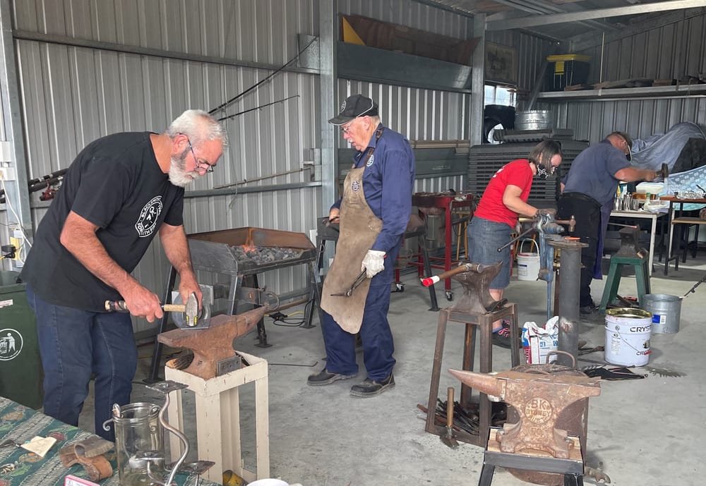 Stansbury hosts blacksmiths post image